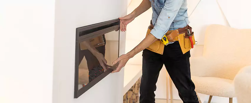Metal Fireplace Installation in Chicopee, Massachusetts