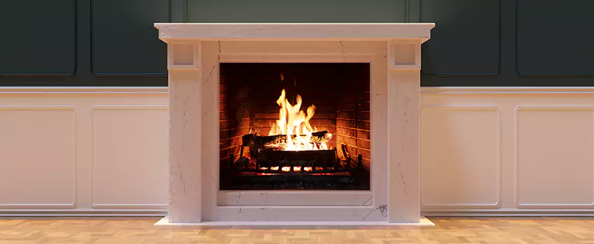 Open Flame Wood-Burning Fireplace Installation Services in Chicopee, Massachusetts