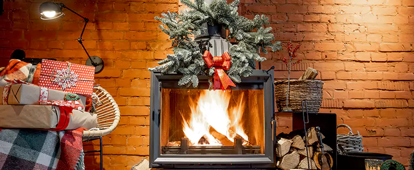 Travis Industries Linear Gas Fireplace Installation in Chicopee, Massachusetts