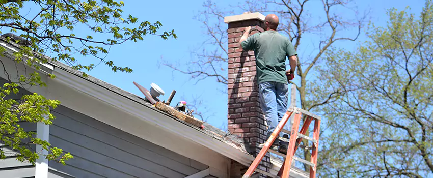 himney Crown Repair in Chicopee, Massachusetts
