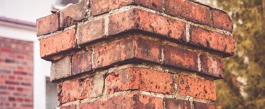 Cracked Chimney Bricks Repair Cost in Chicopee, Massachusetts