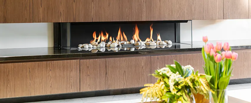 Double-height Fireplace Design Refurbishment in Chicopee, Massachusetts