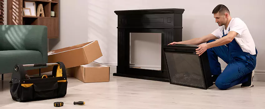 Old Rusted Metal Fireplace Repair And Replacement in Chicopee, MA